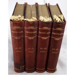 The Photo-Era Magazine: The American Journal of Photography (Volumes 29-45; bound in 4 tomes) (1912-1915)